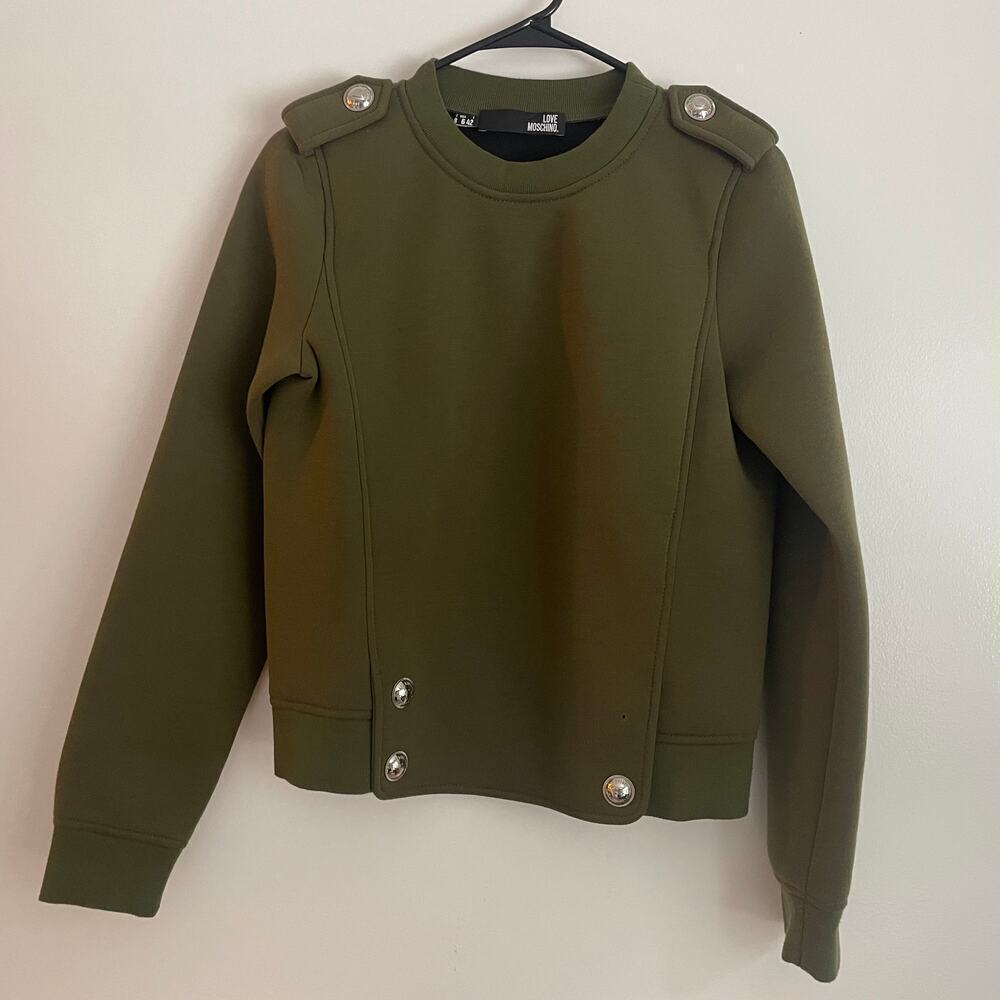 Love Moschino scuba sweatshirt